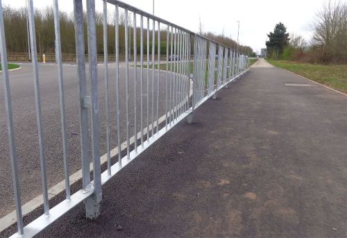 Cast Iron Pedestrian Guard Rail For Bridges, Expressways, Flyovers