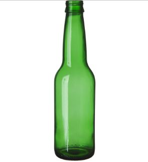 Round Green Glass Bottle, For Beverage, Capacity : 330ml, 650ml, 750ml