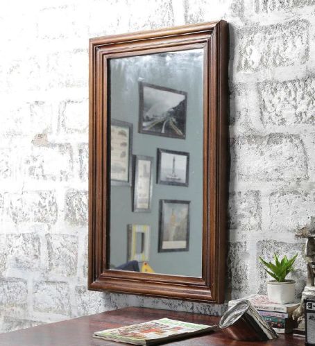 Wooden Rectangular Mirror Frame, For Office, Hotel, Home, Feature : Termite Proof, Stylish Look, High Quality