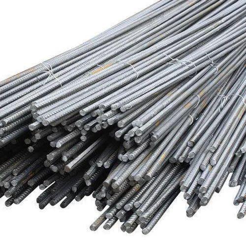 8mm TMT Steel Bar, For Construction, Length : 1-1000mm