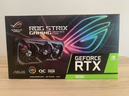 Authentic ASUS ROG Strix GeForce RTX 3090 OC 24GB GDDR6X Graphics Card Gaming