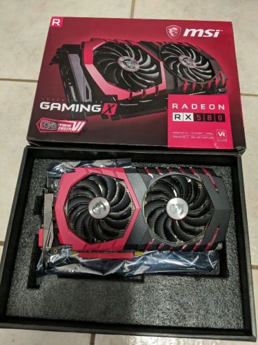 Authentic MSI Radeon RX 580 Gaming X 4GB GDDR5 Graphics Card