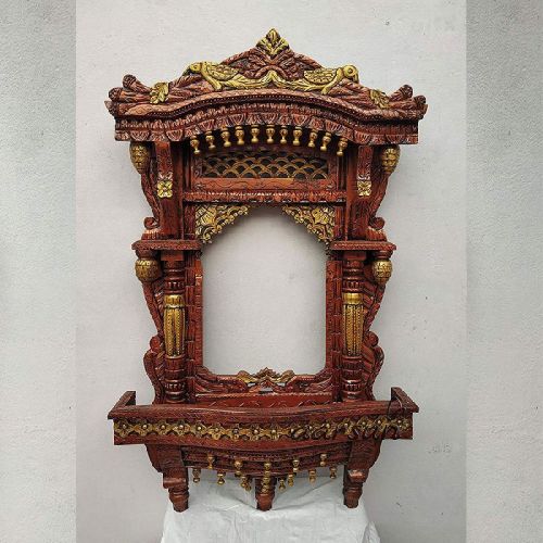 Polished Wooden Jharokha, For Home Decoration, Size : Multisize