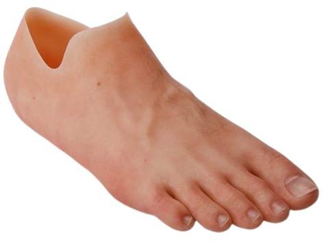 Skin Color Silicon Artificial Toes, Packaging Type : Plastic Packets