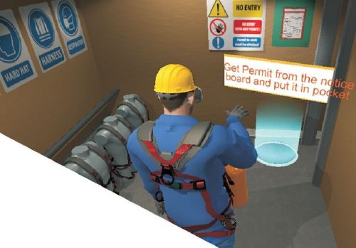 VR Training Confined Space Training - TECKNOSIM