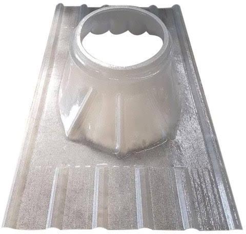 Polished Polycarbonate Ventilator Base Plate, Size : 0-15mm