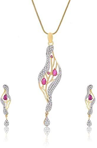 Metal Artificial Pendant Set