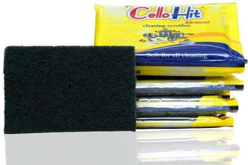 Rectangle Foam CelloHit Big Scouring Pads, For Surface Cleaning, Utensils Cleaning, Size : Standard