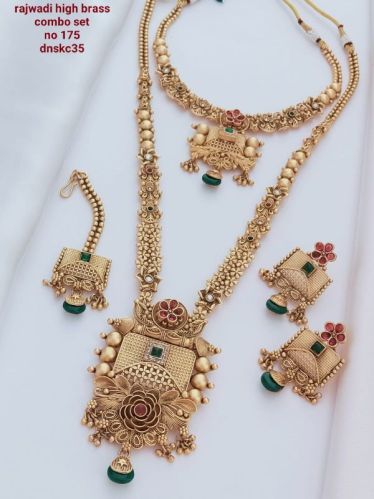 Brass Imitation Traditional Jewellery, Occasion : Wedding