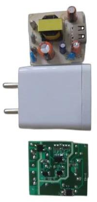 ABS Plastic 2.4 AMP USB Charger, Color : White