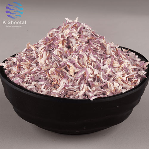 Dehydrated Pink Onion Chopped for Cooking, Human Consumption