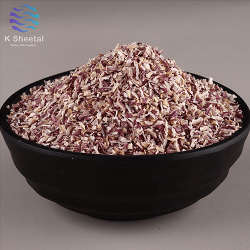 Natural Dehydrated Red Onion Minced for Cooking, Human Consumption