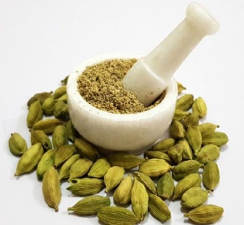 Blended Organic Cardamom Powder, Color : Green