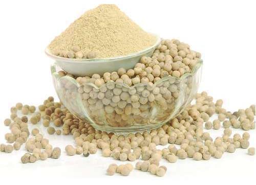 Organic White Pepper Powder, Packaging Type : Plastic Packet