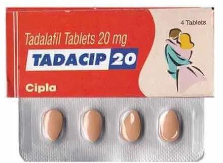 Tadacip 20mg Tablets, Purity : 100%