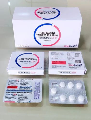 Glensmith Terbidge 250mg Tablets, For Clinical, Hospital, Purity : 100%