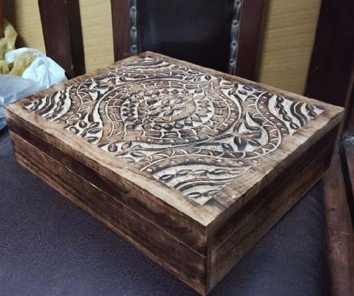 Termite Proof Antique Wooden Box, Feature : Quality Tested, High Strength