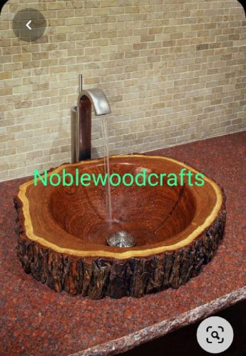 Polished Plain Wooden Wash Basin, Feature : Fine Finishing, High Quality