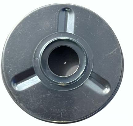 Polished 0.5L Steel Cap, Shape : Round