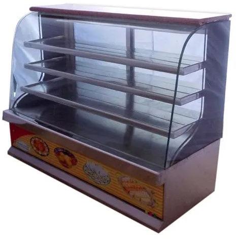 3 Shelves Food Display Counter, Certification : CE Certified