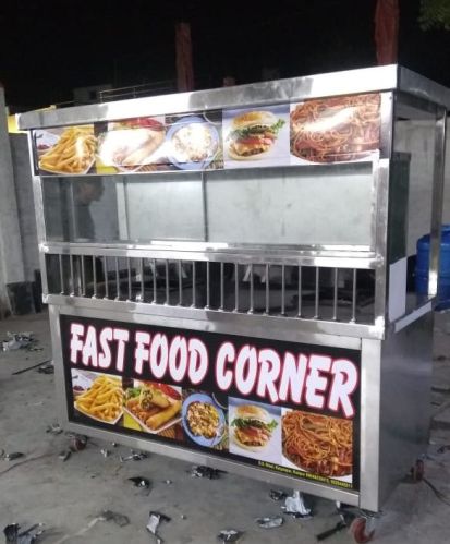 Stainless Steel Fast Food Counter, Capacity : 10-100kg