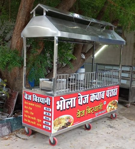 Stainless Steel Outdoor Food Counter, Feature : Easy Operate, Moveable, Non Breakable, Rustproof, Shiny Look