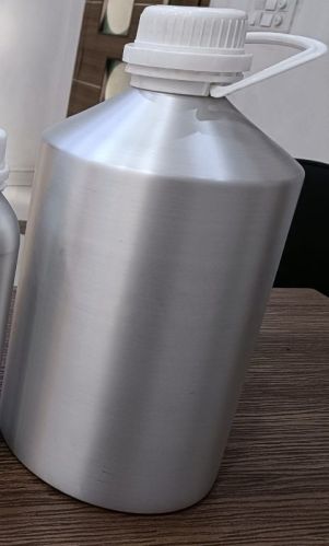 5 Litre RFT Polished Aluminium Bottle, For Storing Liquid, Capacity : 5L