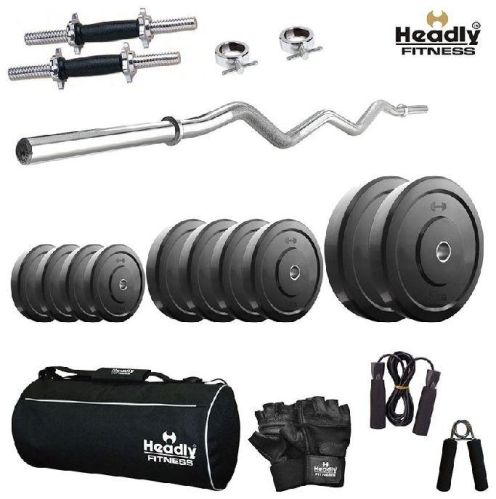 Headly PVC 14 Inches Dumbbells Curl Rod Gym Bag Home Gym