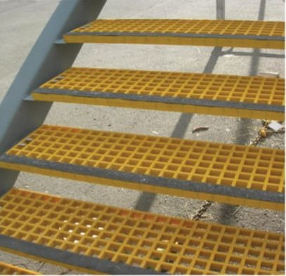 FRP Stair Tread, Feature : Complete Finishing, Crack Resistance, Light Weight, Washable