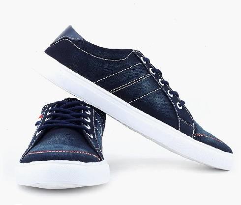 Mens DNM 749 B Denim Canvas Shoes