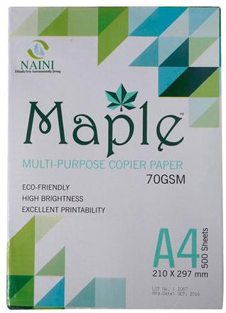 Maple Copier Paper, Color : White