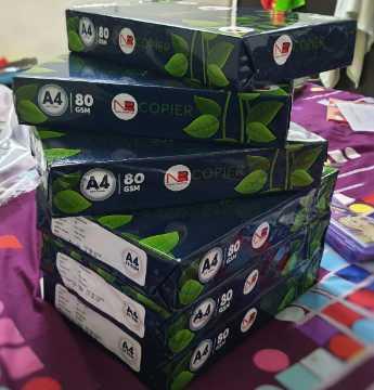 NR 80 GSM Copier Paper, Color : White