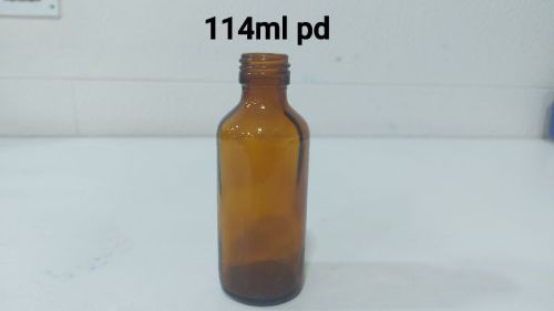 114 ML 25 MM PD AMBER BOTTLE