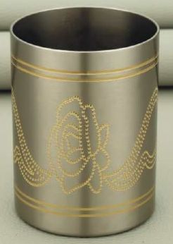 Polished Carved R-211 Brass Glass, Size : Standard