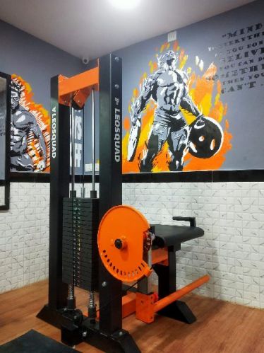 80-160kg Iron Mild Steel Strength Polished Leg Extension With Curl, Certification : ISI Certified