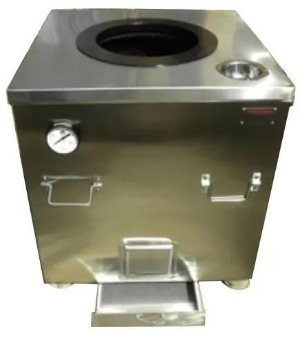 Square Stainless Steel Tandoor, For Restaurant