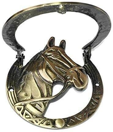 Brass Horse Door Knocker