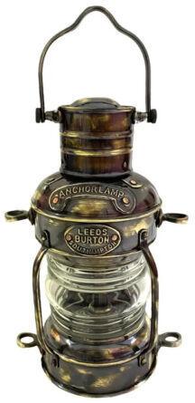 Brass Maritime Ship Lantern, Size : 2.5 X 4.5 X 10 Inches
