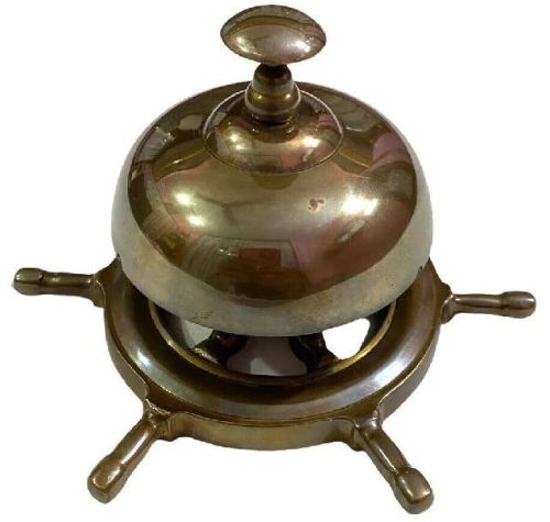 Brass Hotel Counter Reception Bell