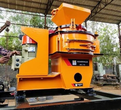 Chrome Finish Electric Vertical Shaft Impactor, For Stone Crusher, Commercial, Construction Industry, Industrial