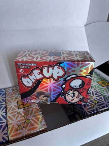 One Up Mushroom Chocolate Bar, Brand Name : Nutella