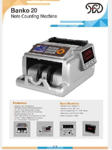 Mix Denomination Total Value Counting Machine, Certificate : CE Certified