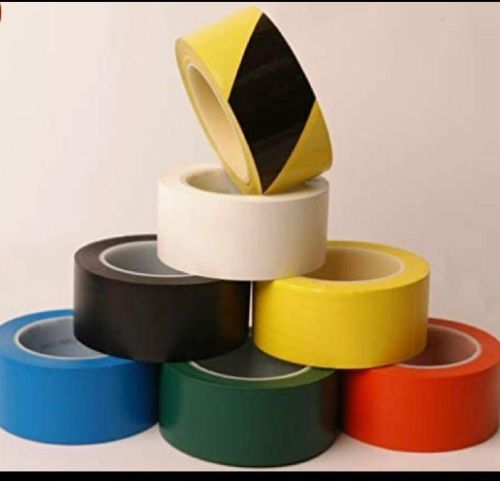 Stripped PTFE Fabric Floor Marking Tapes, Size : 4inch, 3inch, 2inch, 1inch