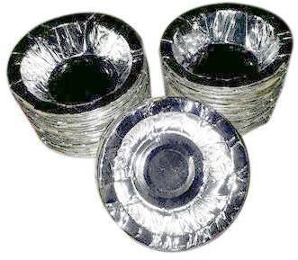 Silver Laminated Paper Dona, Shape : Round