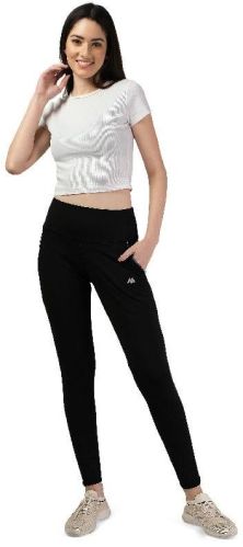 Plain Polyester Fourway Lycra Ladies Track Pant, Size : M, XL, XXL, XXXL, 3XL, 4XL++