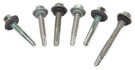 Polished Steel Roofing Screw, Length : 65mm