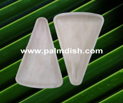 Palmdish Plain Areca Leaf DISPOSABLE PIZZA PLATE, For Serving Food