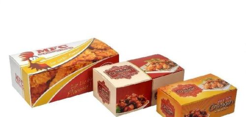 Paper Chicken Nuggets Packaging Box, Feature : Superior Quality, Quality Assured