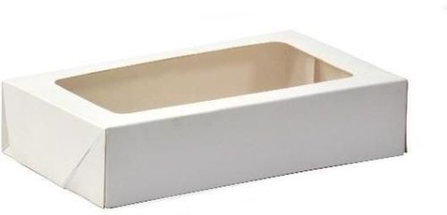 Plain Paper Collapsible Cake Box, Shape : Rectangular