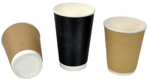 Round Ripple Paper Cup, Feature : Biodegradable, Disposable, Eco-Friendly